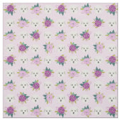 maltese lavendel florals hond stof (Swatch)