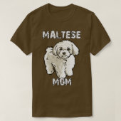 Maltese mam t-shirt (Design voorkant)