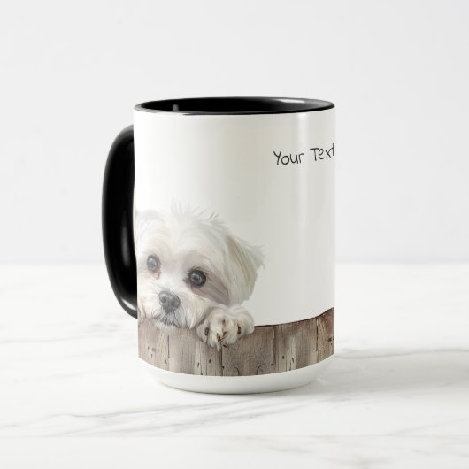 Maltese Mok van Dog (Voorkant links)