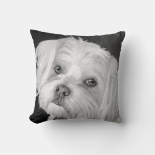 Maltese Pillow Kussen