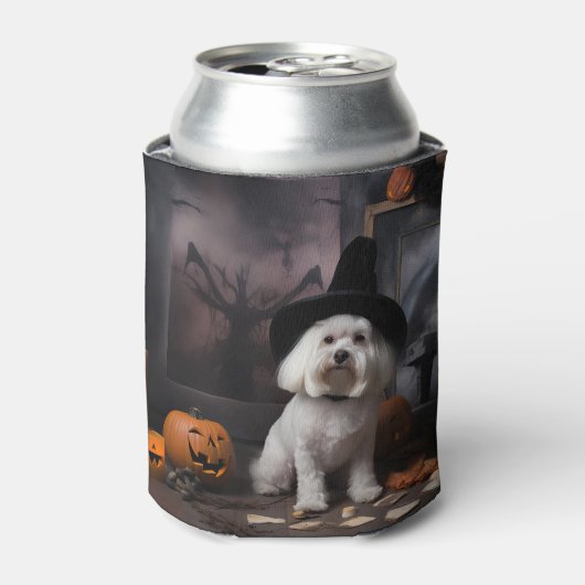 Maltese pompoenen Halloween eng Blikjeskoeler (Blikje Voorkant)