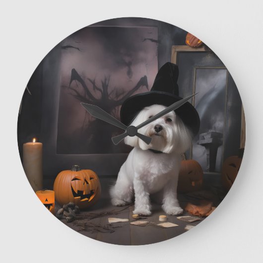 Maltese pompoenen Halloween eng Grote Klok (Voorkant)