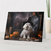 Maltese pompoenen Halloween eng Kaart (Voorkant)
