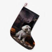 Maltese pompoenen Halloween eng Kleine Kerstsok (Voorkant (Hangend))
