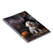 Maltese pompoenen Halloween eng Notitieboek (Rechterzijde)