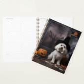 Maltese pompoenen Halloween eng Planner (Display)