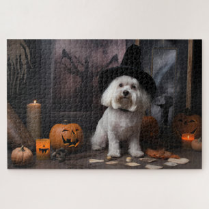 Maltese Pompoenen Halloween Griezelen Legpuzzel