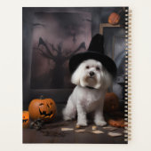 Maltese Pompoenen Halloween Griezelen Planner (Achterkant)