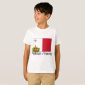 Maltese prinses t-shirt (Voorkant volledig)