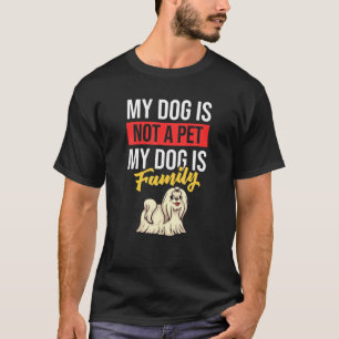 Maltese Puppies eigenaar Lover T-shirt