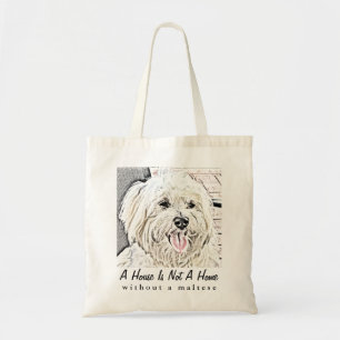 Maltese puppy Collectible Canvas tas