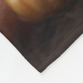 Maltese puppy herfst verrukking pompoen fleece deken (Hoek)