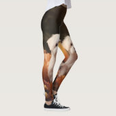 Maltese puppy herfst verrukking pompoen leggings (Rechts)