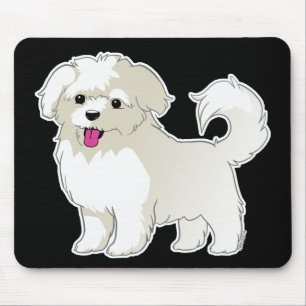 Maltese puppy muismat