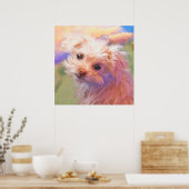 Maltese reddingsboei Dag 1 "HET WEE ÉÉN"-Poster Poster (Keuken)