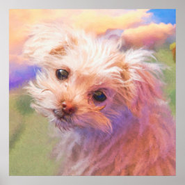 Maltese reddingsboei Dag 1 "HET WEE ÉÉN"-Poster Poster