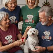Maltese Reindeer T-shirt
