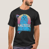 Maltese Retro T-shirt (Voorkant)