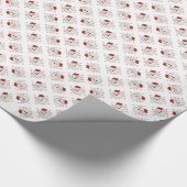 Maltese Santa Paws Cadeaupapier (Hoek)