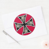 Maltese schedels Sticker (Envelop)