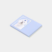 Maltese schilderingen - Oorspronkelijke hondenkuns Post-it® Notes (Schuin)
