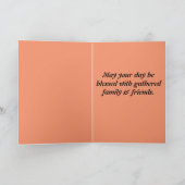 Maltese Seizoenen leren design Feestdagen Kaart (Binnen)