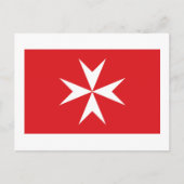 Maltese staatssecretaris briefkaart (Voorkant)