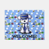 Maltese treinbestuurder deurmat (Voorkant)