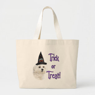 Maltese truc grote tote bag