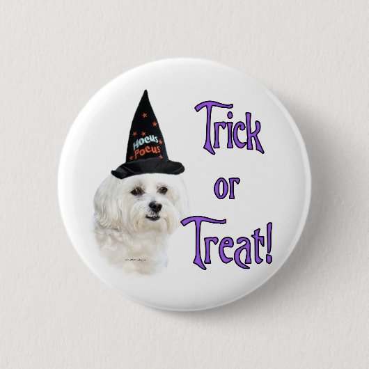 Maltese truc ronde button 5,7 cm (Voorkant)