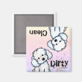 Maltese Vaatwasser magneet (Voorkant / Achterkant)