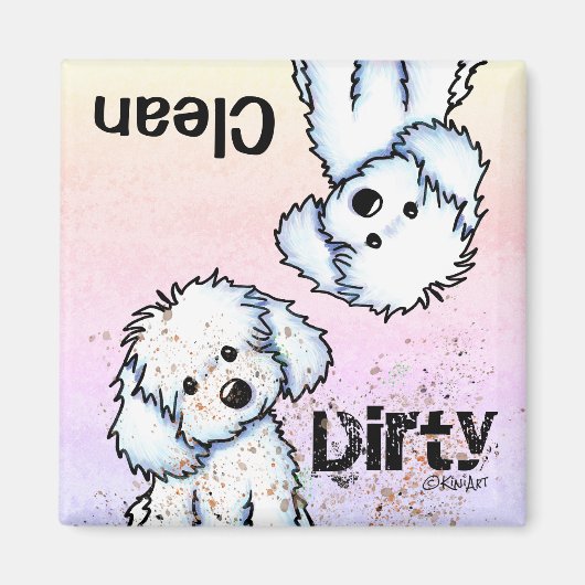 Maltese Vaatwasser magneet (Voorkant)