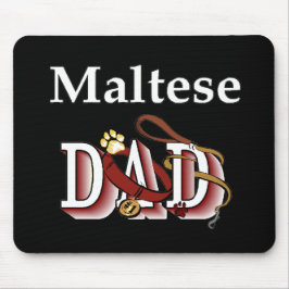 Maltese Vader Cadeaus Muismat