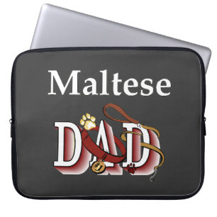 Maltese vader laptop sleeve