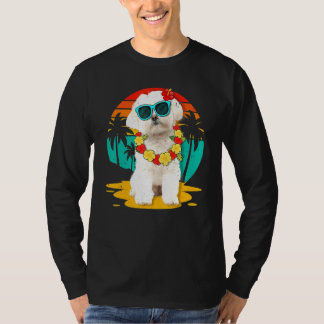  Maltese vakantie met de Hawaiiaanse zomer Tropisc T-shirt
