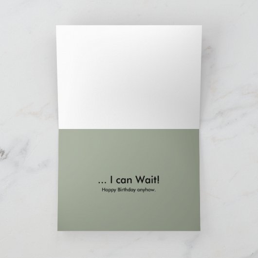 Maltese verjaardag Humor Kaart voor vrouwen (Binnen)