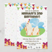 Maltese verjaardagsuitnodiging kaart (Voorkant / Achterkant)