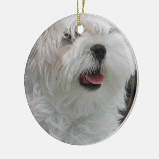 Maltese versiering keramisch ornament (Links)