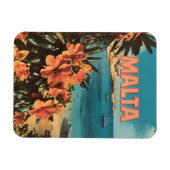 Maltese vintage magneet (Horizontaal)