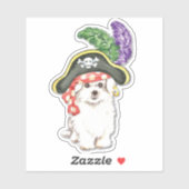 Maltese VinylSticker Sticker (Vel)