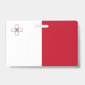 Maltese vlag badge (Achterkant)