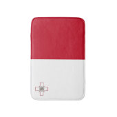 Maltese vlag badmat (Voorkant Verticaal)