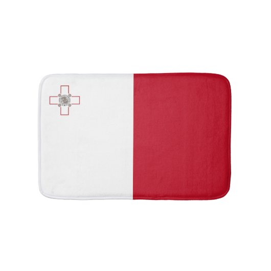 Maltese vlag badmat (Voorkant)