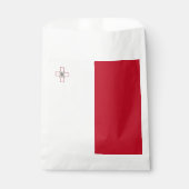 Maltese vlag bedankzakje (Voorkant)