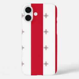 Maltese vlag  iPhone 16 plus hoesje