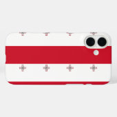 Maltese vlag  Case-Mate iPhone case (Achterkant (horizontaal))