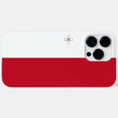 Maltese vlag Case-Mate iPhone case (Achterkant (horizontaal))