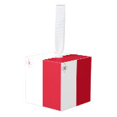 Maltese vlag decoratie (Voorkant hoekig)