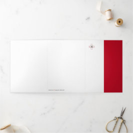 Maltese vlag drieluik kaart