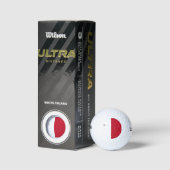 Maltese vlag golfballen (Verpakking)